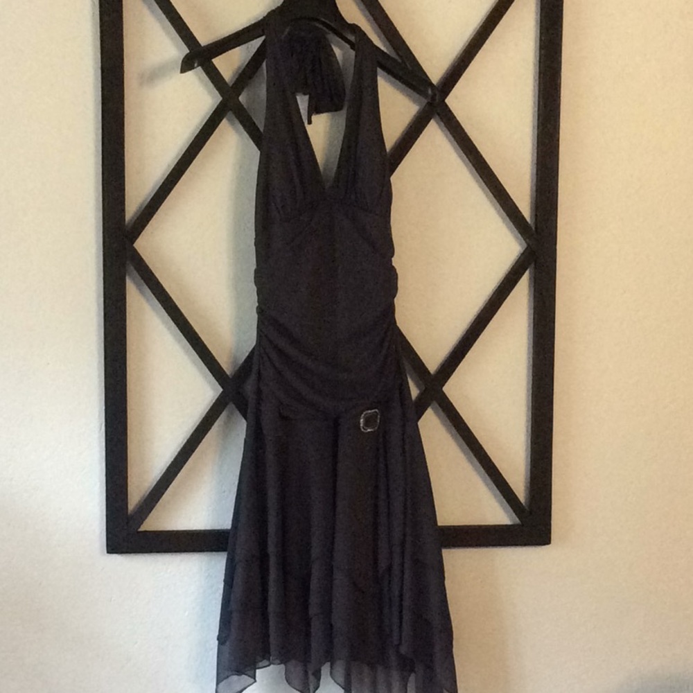NordstromDark Grey Halter Dress